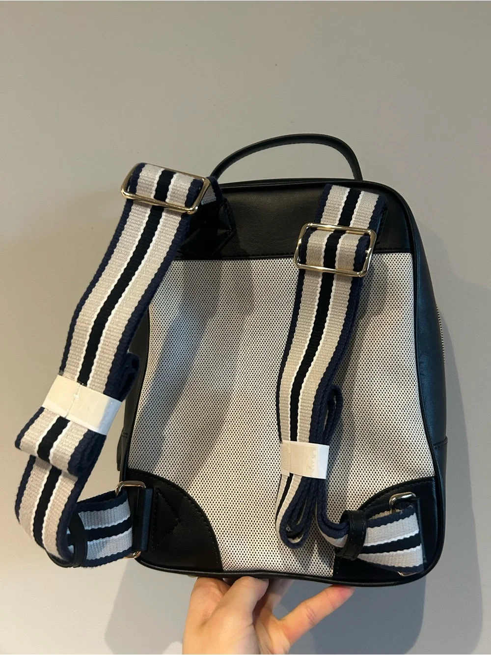 NWT Paravel Cabana Backpack - Domino Black